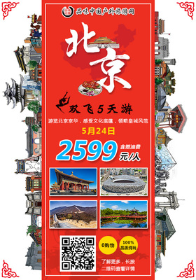 北京旅游海報